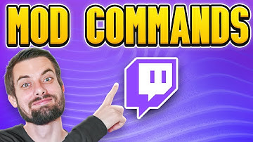 Twitch Mod Commands List (ALL Commands)