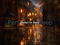 🍁✨ Autumn Japanese Street Rain for Deep Sleep | ASMR #Shorts