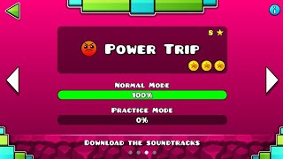 Power Trip 100% Complete [All Coins] | Geometry Dash SubZero