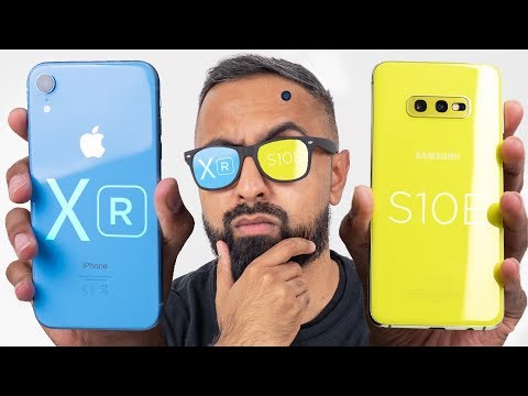 Samsung Galaxy S10e vs iPhone XR