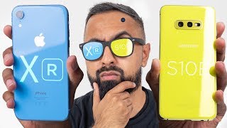 Samsung Galaxy S10e против iPhone XR