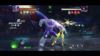 Jean Grey node 44 with Nimrod (another one) - MCOC AW