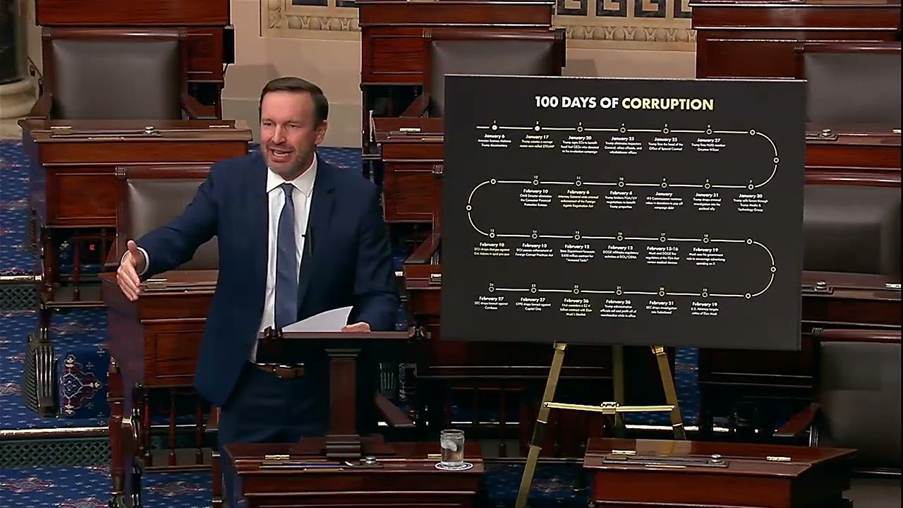 2025-04-30] Murphy Slams Trump's First 100 Days: This Is A Story Of...
