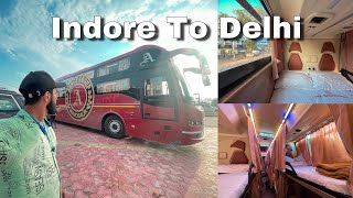 18 Hour In India’s Longest Volvo B8R | Indore To Delhi In volvo Bus By Ashok Travel Mandsaur screenshot 1