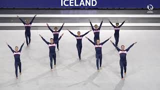 Iceland - 2022 TeamGym Europeans, senior men's team final