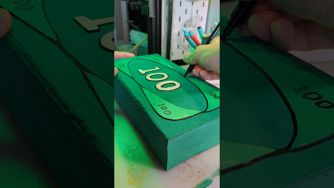 Making Human Size Lego City Money! - From Cardboard