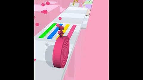 Layers Roll Game 🌈👮🏻‍♂️💕 Gameplay All Levels Walkthrough iOS, Android New Game 3D ProGames