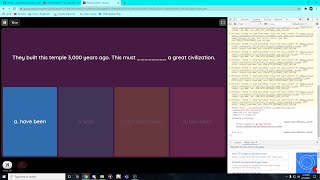 NEW quizizz cheat script much easier and works in test mode!(free)