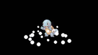 Squirtle evolve into Wartortle