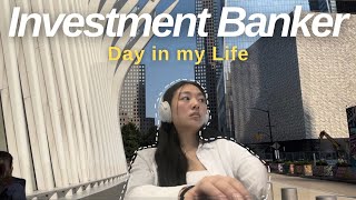 Day in my Life as an Investment Banker in NYC | morning routine, work in office, 14 hour work day...