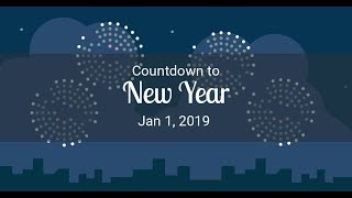 COUNTDOWN TILL NEW YEARS (CENTRAL TIME)