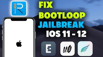 How To Fix Stuck BootLoop /Black Screen/ Recpring Loop/ Recovery Mode / IOS 11 - 12 With ReiBoot