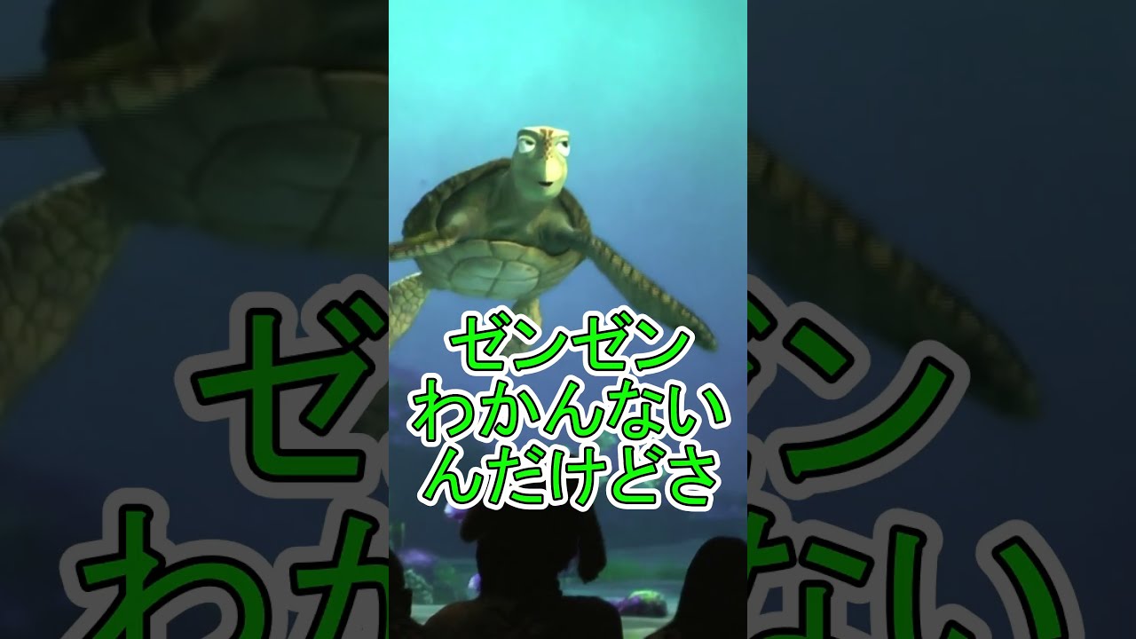 大人手伝うな【タートルトーク】東京ディズニーシー