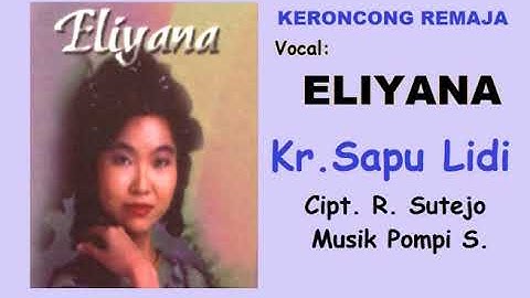 Kr  SAPU LIDI (LIRIK) - Keroncongan - Eliyana - Musik Pompi S.
