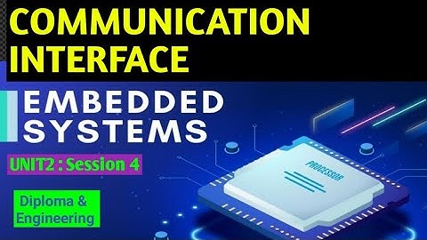 Communication Interface||#Embedded systems ||#diploma|| #engineering