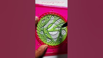 A very easy spirograph tutorial #shorts #spirograph #art #lineart #2025