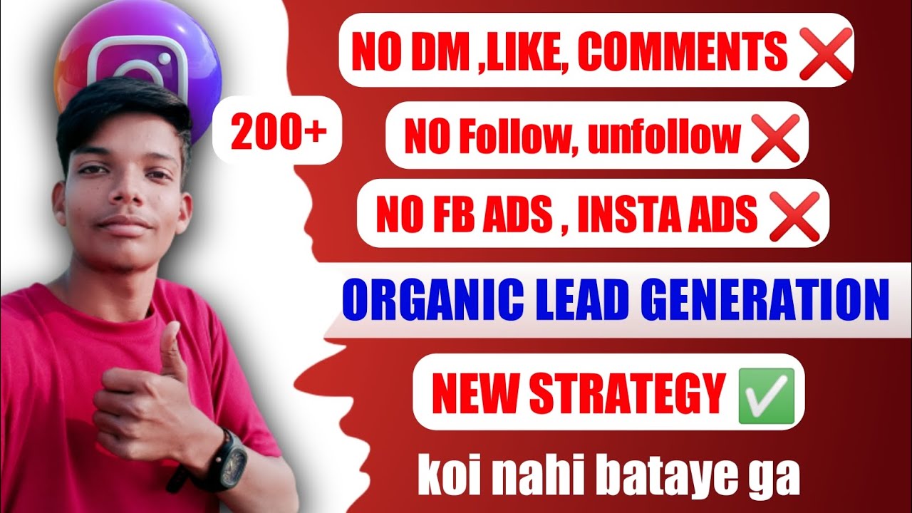 how to generate leads free of cost| organic lead generation 100+ Daily ...