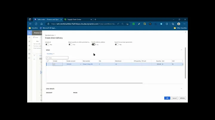 Dynamics Unplugged - Dynamics 365 F&SC A to Z: Direct Delivery