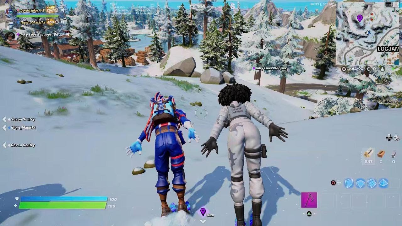 Fortnite Slalom Style Perfect Timing ft ORD Inky