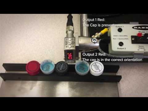 Banner Q4x Checks Bottle Cap Orientiation Youtube