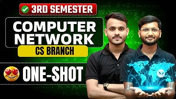 COMPUTER NETWORK || CS 3rd Semester || One Shot Revision || महामैराथन Class || Complete Syllabus