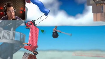 Markiplier raging to Getting Over It but I vocoded it to Gangster