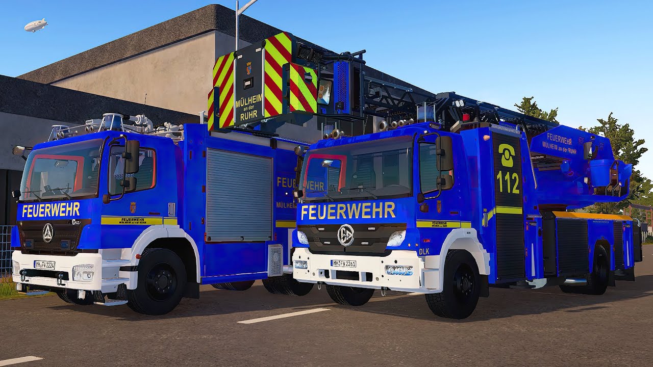 Emergency Call 112 - London TLF3000 Water Tank Responding! 4K