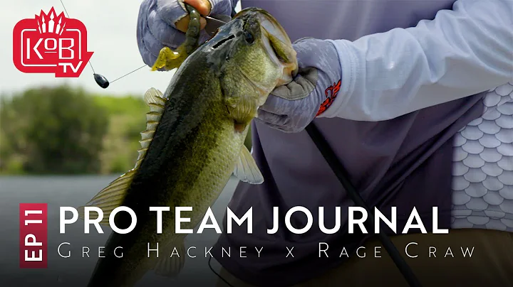 Pro Team Journal | Episode 11, 2021 | Greg Hackney Shows off the Versatility of the Rage Craw