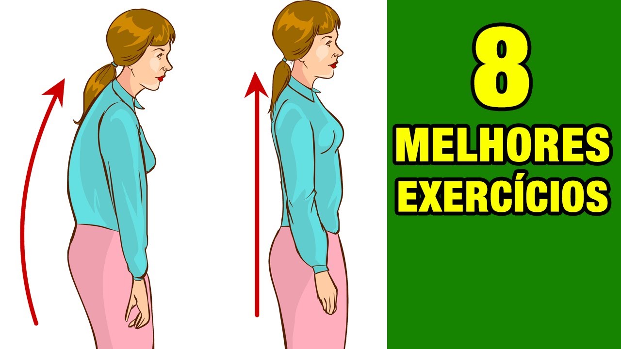 8 Melhores Exercícios Para Postura - Endireite Sua Coluna