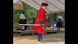 Celtic Highlands Festival Smallsword and Cloak Demos