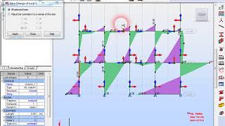 Define Section - Loads  Robot ( 5) تعريف الكمرات و الاعمدة - تعريف الاحمال الربوت