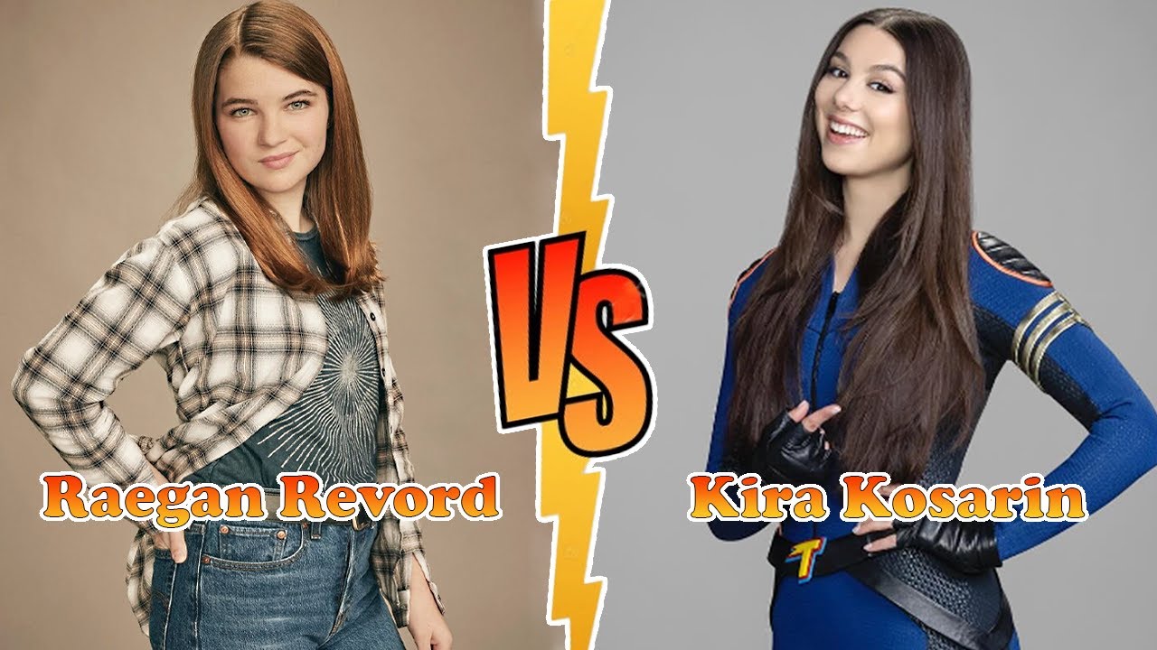 Kira Kosarin VS Raegan Revord (YOUNG SHELDON) Transformation ★ From ...
