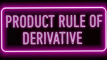 Derivatives Product Rule || Calculus and Analytical Rule || Syed Wajahat Ali.
