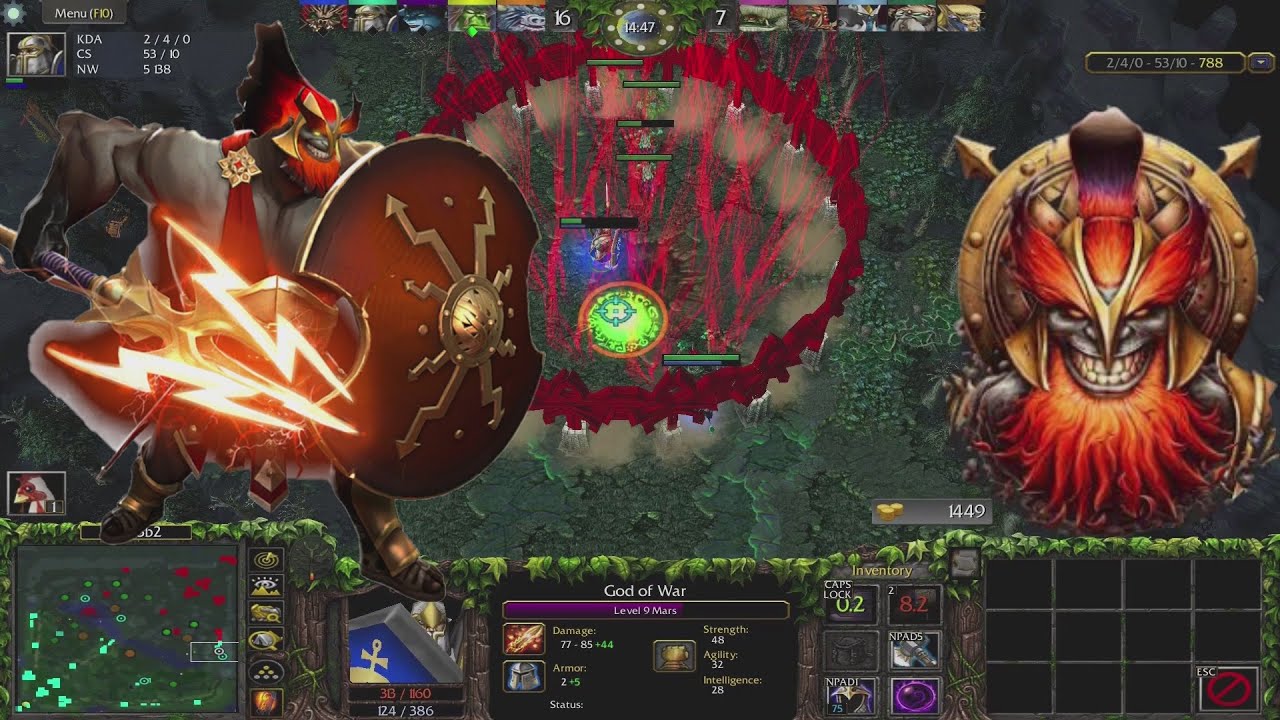 Mars vs. Sven and Skywrath Mage | Gameplay 1 | (1080p60) HD | Let's Go ...