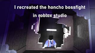 doors archives honcho boss-fight recreated in Roblox studio