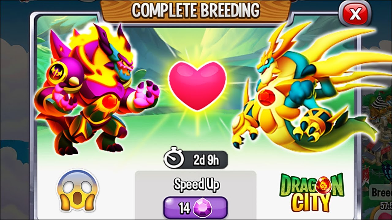 Dragon City: Elder Storm Dragon vs Elder Core Dragon [EXCLUSIVE BREEDING] 😱