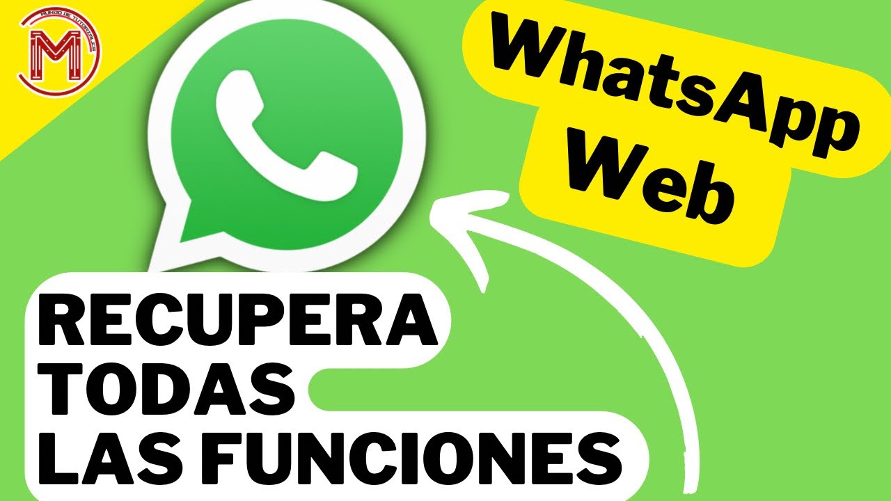 😱✅COMO INSTALAR LA VERSION ANTERIOR DE WHATSAPP WEB |RECUPERAR TODAS LAS FUNCIONES|😱✅