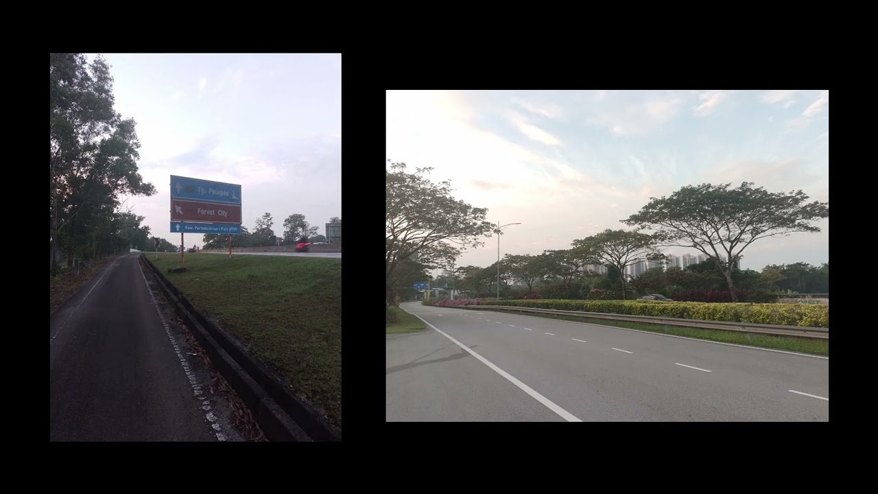 MTB Cycling from JDT Stadium to Forest City (Solo)