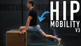 22 Minute Hip Mobility Routine V3 (FOLLOW ALONG)
