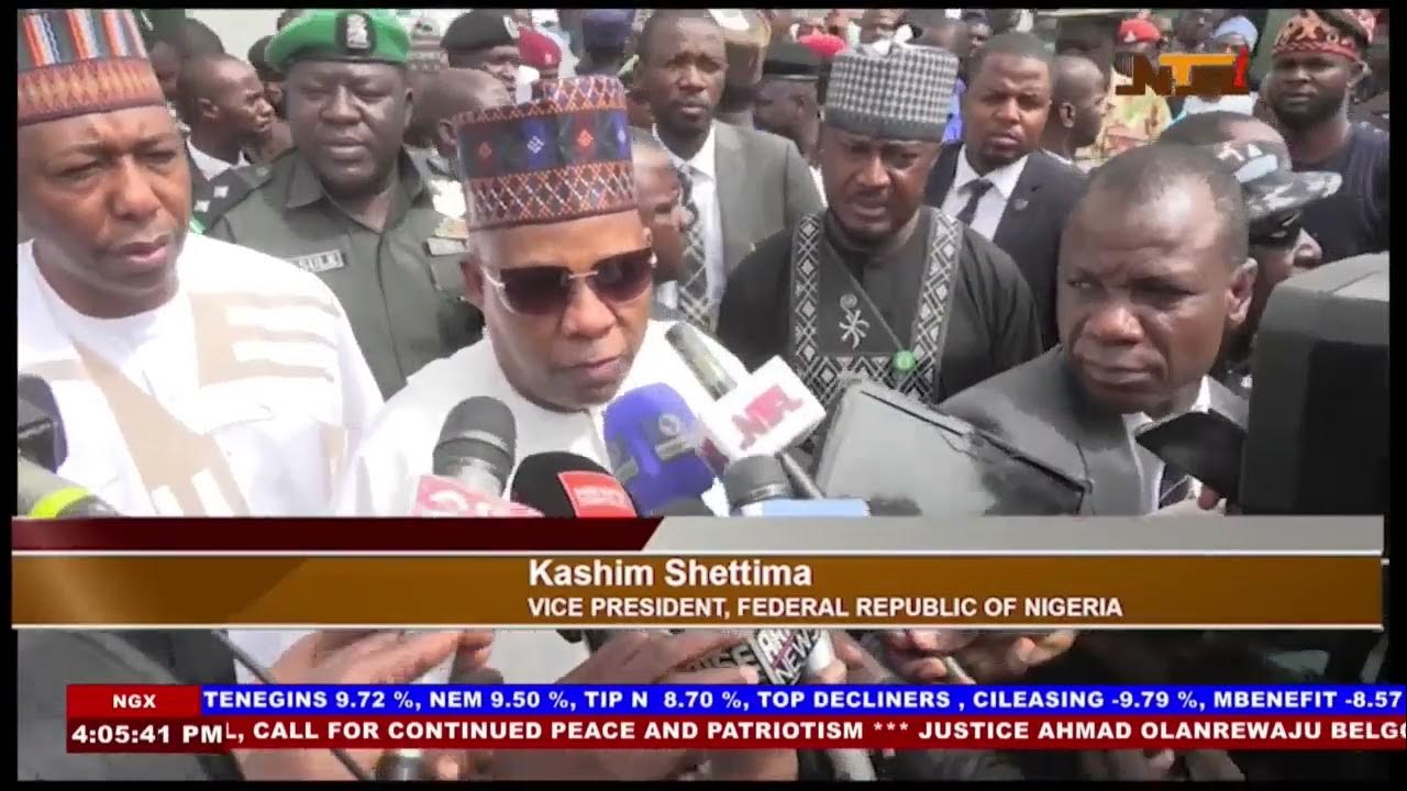 VP at Eid Fitr Prayer -State House Correspondent Abdurrahman Jibrila Reports