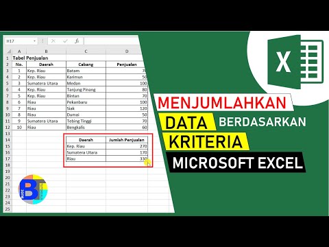 30 Rumus dan Fungsi Excel untuk Membantu Pekerjaan Entry Data Sekolah : cara-menjumlahkan-data-berdasarkan-kriteria-di-excel-dengan-sumif