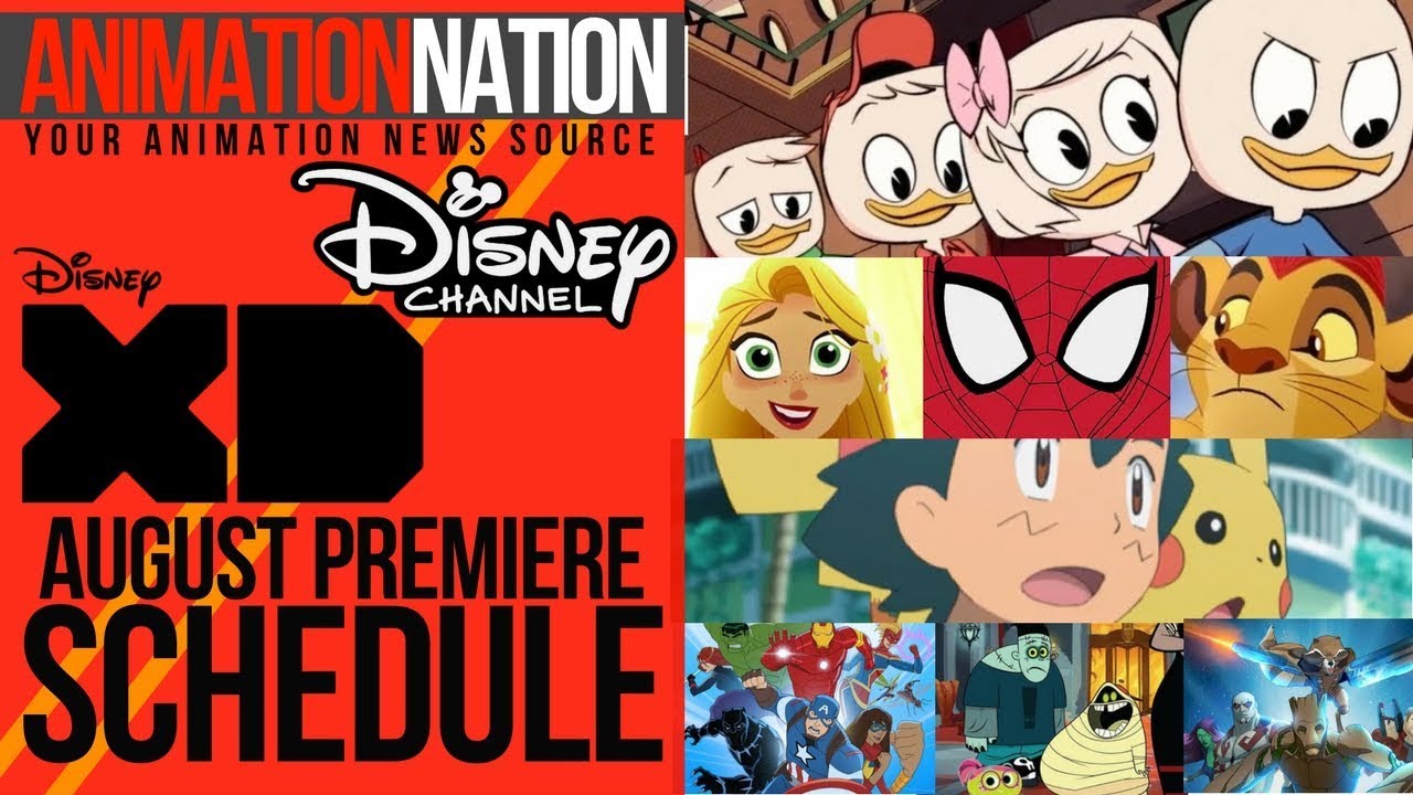 Disney XD & Disney Channel: August 2017 Premiere Schedule - YouTube