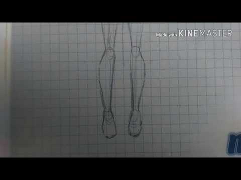 Wideo: Jak Narysować Nogi