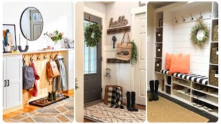 Entryway Mudroom Decor Ideas for An Organized & Clutter Free Space