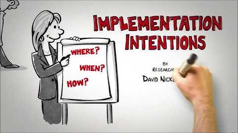 Psychology and ELT - Implementation Intentions