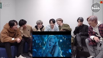 BTS Reaction to Rosé 
