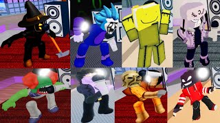 Funky Friday - Bushwhack But Every Opponents Turn A Different Character Sings It