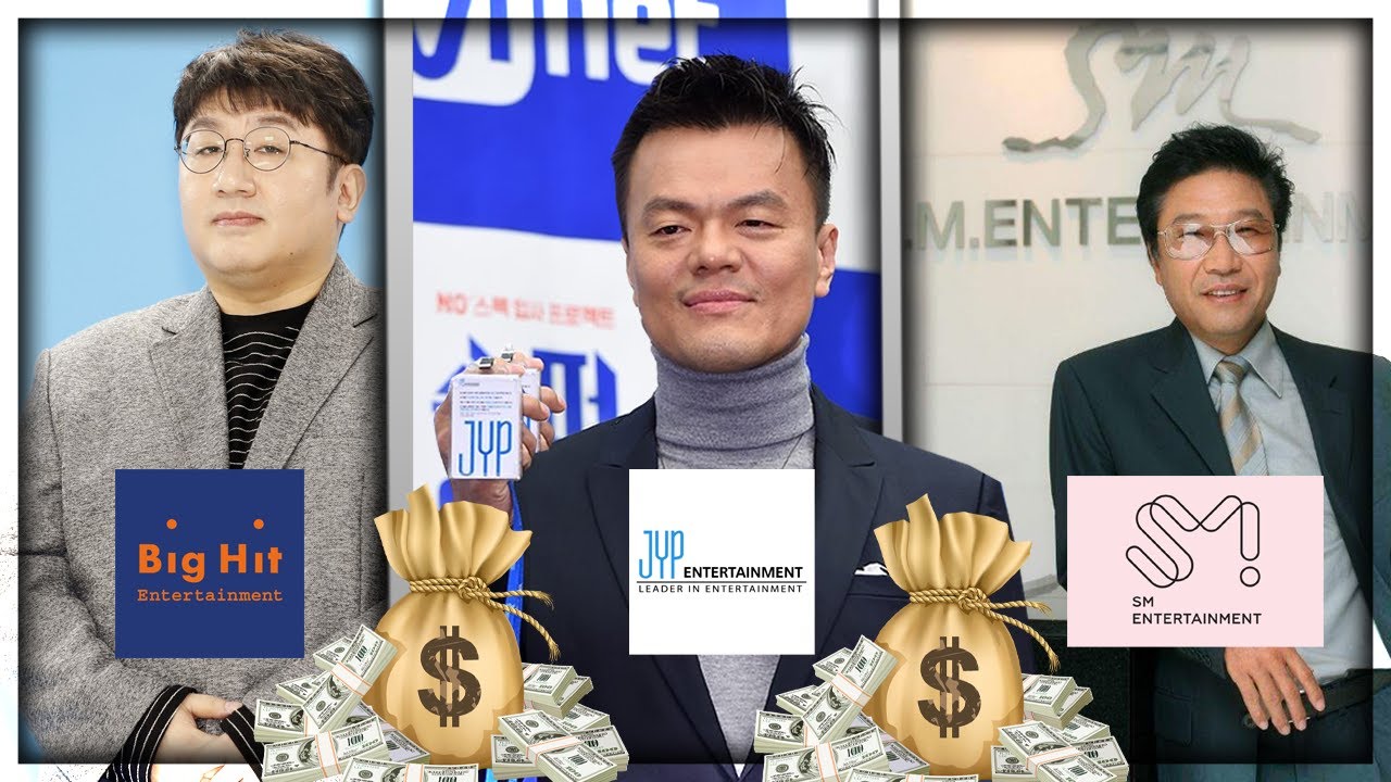 (2022) Top 5 Richest K-Pop Companies