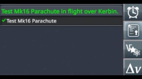 Kerbal Space Program Mk 16 parachute contract tutorial