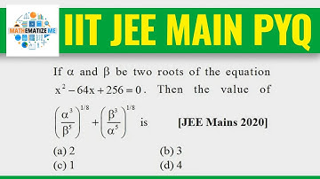 Quadratic Equation JEE Mains PYQ | Relation Between Roots & Coefficients  | By Nitin Agrawal